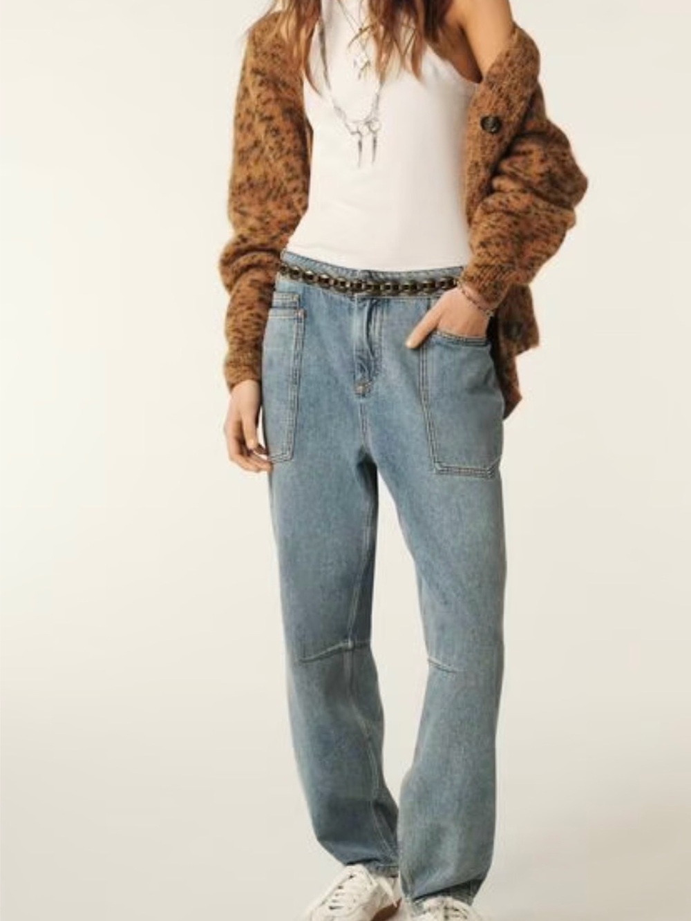 Ba&sh jeans Avalon size 40 IS women’s size 10 - Picture 1 of 10